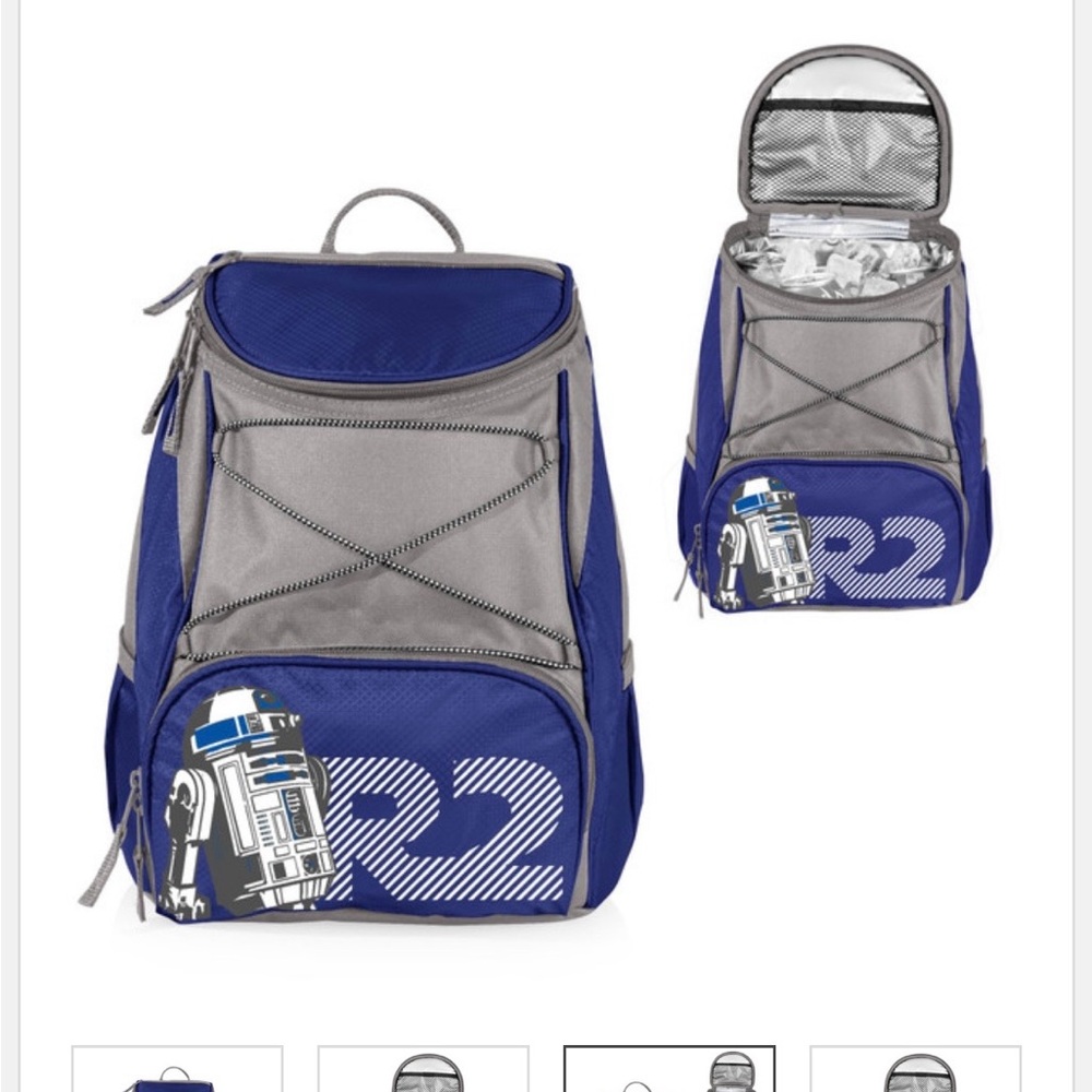 Star Wars R2-D2 Blue and Gray Backpack